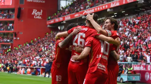Jugadores del Toluca.