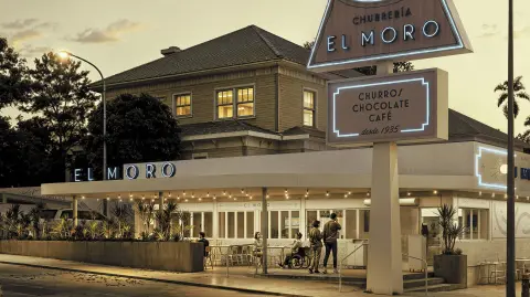 Churrería El Moro llevó el mismo modelo de negocio de México a Estados Unidos.