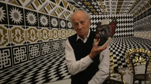 Pedro Friedeberg en 2019, en la presentación de Fifípolis.