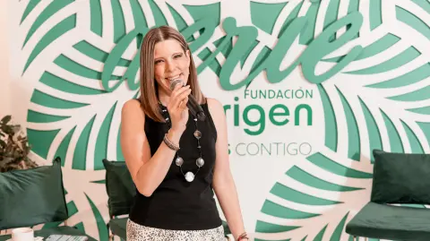 Jessica Carranza Lacroix, directora general de Fundación Origen, organización líder en México dedicada a promover el desarrollo integral, la autonomía y el bienestar de las mujeres y sus comunidades.