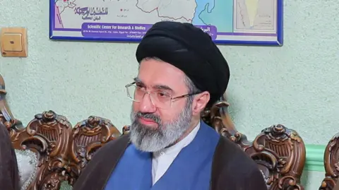 Mojtaba Jamenei, hijo del extinto líder supremo iraní, Alí Jamenei.