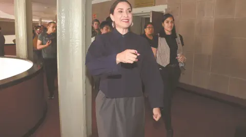 Claudia Curiel de Icaza en el Conservatorio Nacional de Música. Foto: Cuartoscuro.