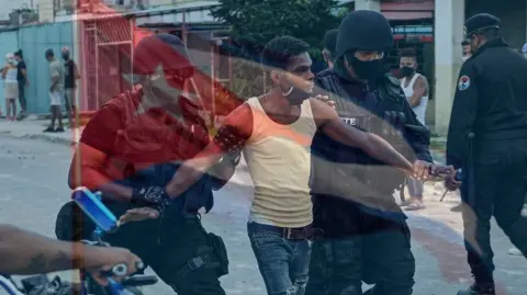 Detenciones en Cuba.