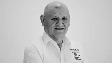 Napoleón Becerra, era el candidato presidencial del Partido de los Trabajadores y Emprendedores (PTE) de Perú.