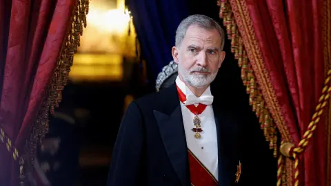 El Rey de España, Felipe VI.