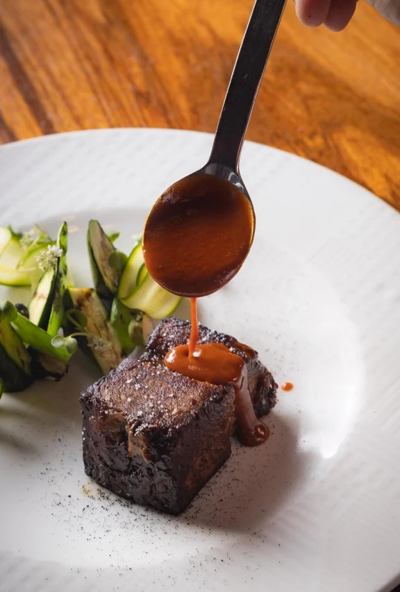 Short rib y verduras de la milpa