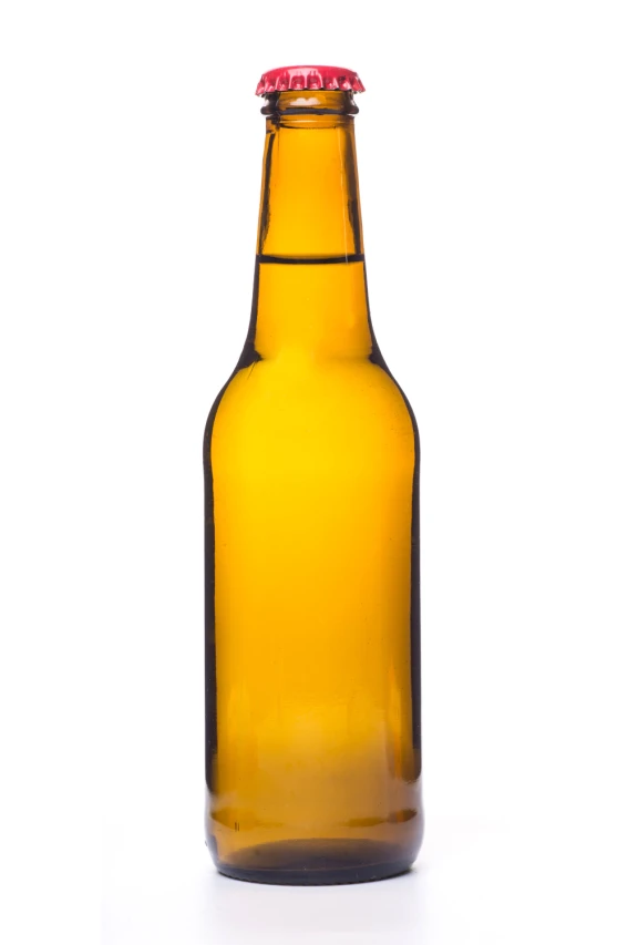 Botella de cerveza con corcholata.