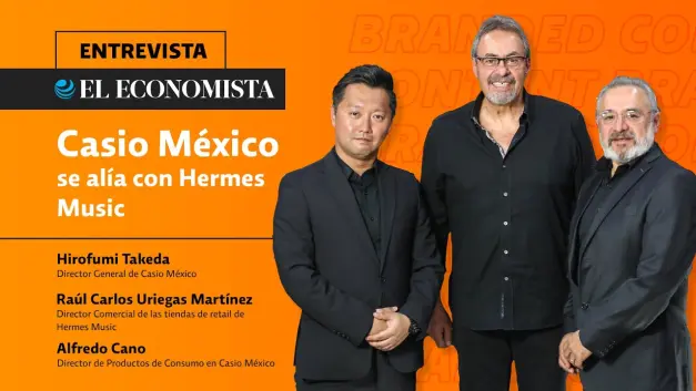 En esta entrevista exclusiva, conversamos con Hirofumi Takeda, director general; Raúl Carlos Uriegaz Martínez, director comercial de las tiendas de retail de Hermes Music; y Alfredo Cano, director de Productos de Consumo en Casio México, sobre la nueva alianza estratégica entre Casio y Hermes Music Club.

Casio, con más de 40 años de innovación en instrumentos musicales electrónicos, busca consolidar su liderazgo y fortalecer programas como Casio Educación Musical, llevando la experiencia de sus teclados y pianos digitales a escuelas, conservatorios y academias.

Dale play y descubre cómo Casio y Hermes Music Club están construyendo el futuro de la música en México.

#Casio #HermesMusic #MúsicaEnMéxico #EducaciónMusical

Link: https://www.casio.com/latin/