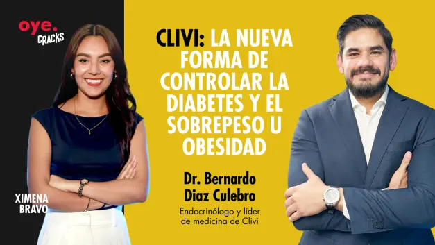 En este episodio de Oye.Cracks conversamos con el Dr. Bernardo Díaz Culebro, endocrinólogo y líder de medicina en Clivi, plataforma digital que está transformando la forma en que se controla la diabetes y la obesidad.

Descubre cómo la combinación de tecnología, acompañamiento médico y resultados medibles puede marcar la diferencia en el manejo de enfermedades crónicas.

¡Aprende más sobre prevención, tratamiento y cómo integrar el cuidado de tu salud a tu día a día con Clivi! Link: https://www.clivi.com.mx/?srsltid=AfmBOoqiKll6bOWDtdbY9QRGVhip-eUjI-kjpqWCBDffxAR4DGKl6iUm