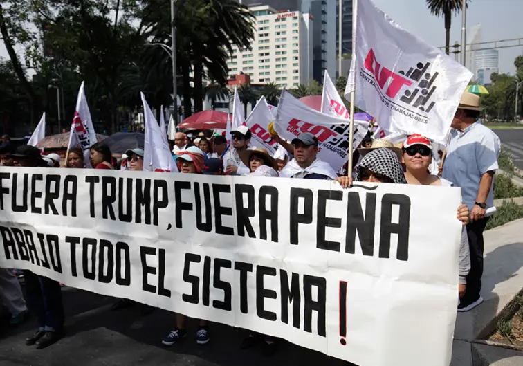 El mundo marcha por el Día Internacional del Trabajo