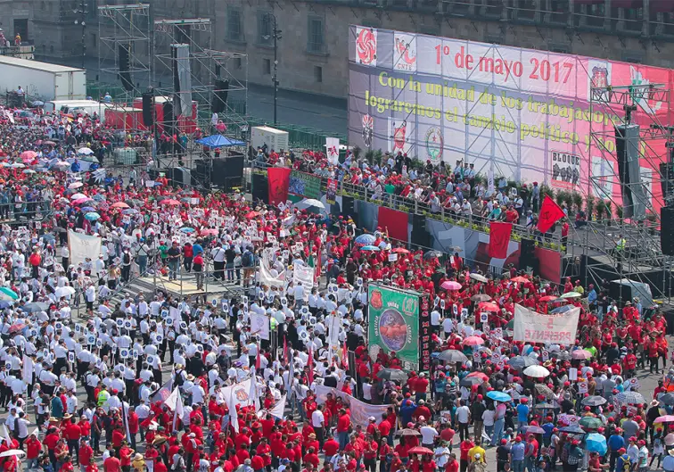 El mundo marcha por el Día Internacional del Trabajo