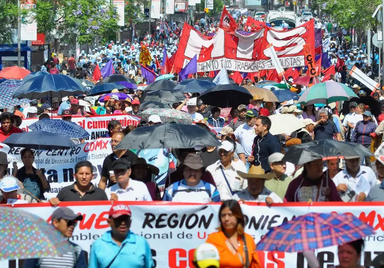 Marchas por el Día del Trabajo