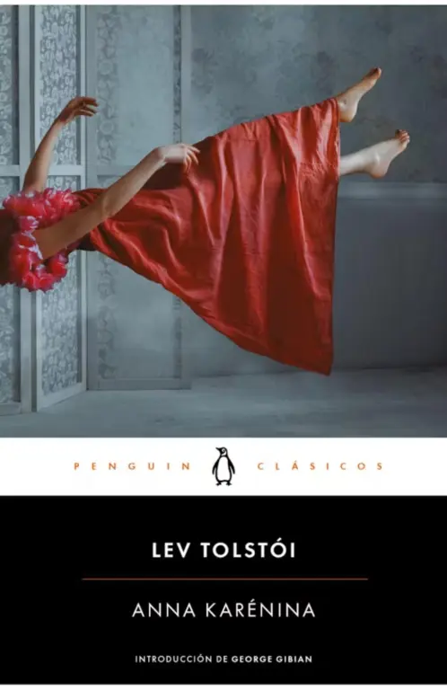 Portada de Anna Karenina de Lev Tolstoi.