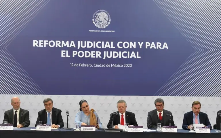 SCJN presenta a senadores la iniciativa para reformar al Poder Judicial