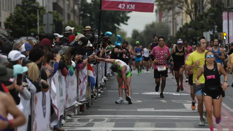 XL Maratón de la Ciudad de México. Foto EE: Eric Lugo