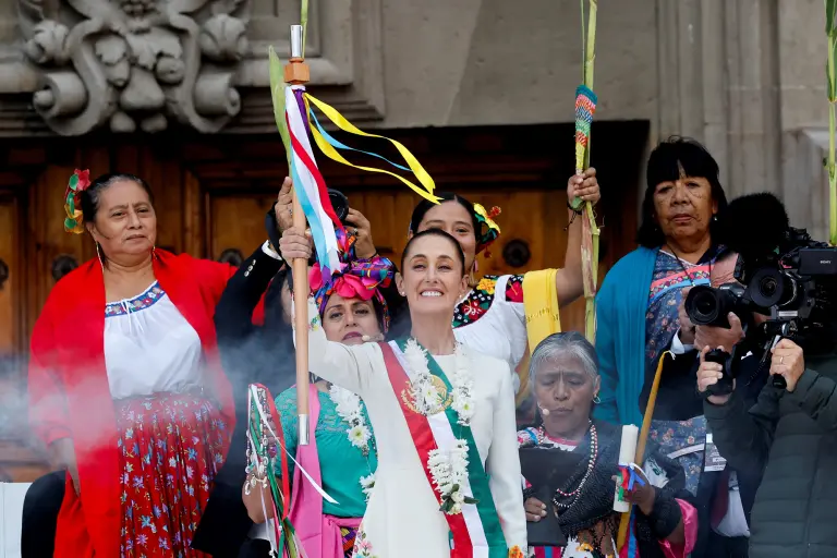 Claudia Sheinbaum, presidenta de México.