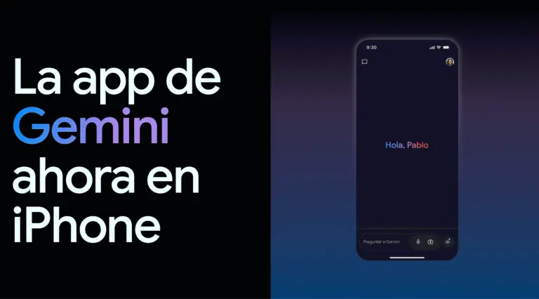 Gemini llega a iPhone