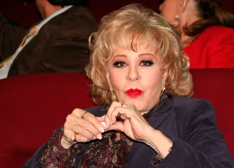Silvia Pinal, actriz mexicana.