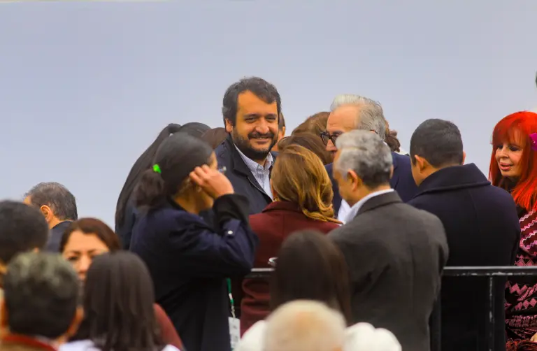 Integrantes del gabinete e invitados del informe de los primeros 100 días de gobierno de Claudia Sheinbaum