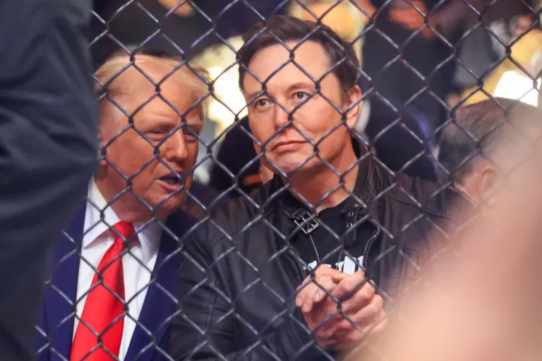 Donald Trump y Elon Musk.