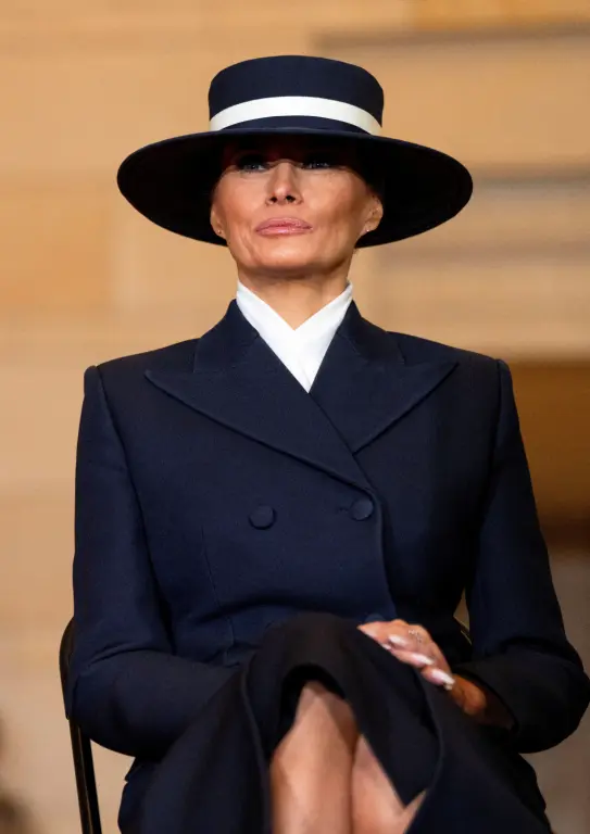 La primera dama Melania Trump.