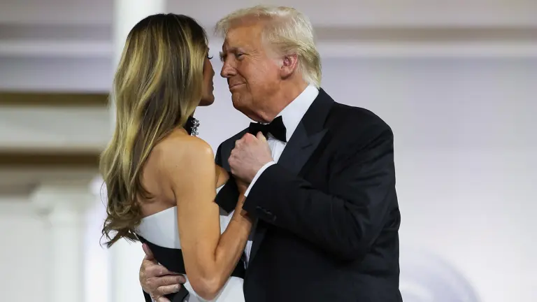 Donald y Melania Trump.