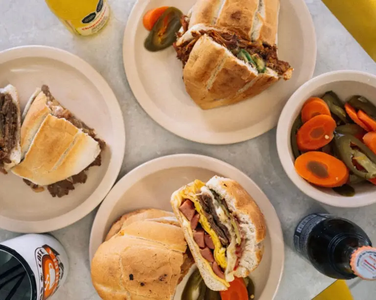 Tortas de La Perla en Mixcoac.