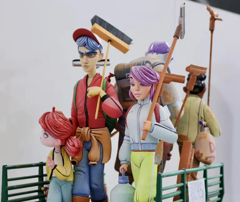 Los ninots son las esculturas o grupos escultóricos individuales que componen Fallas que se pueden ver en las calles y plazas de Valencia del 16 al 19 de marzo.