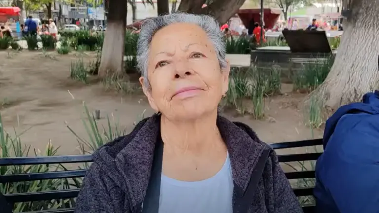 Juana Luis Rangel de 81 años Foto: Captura de video