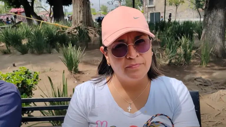Laura Morales Ruiz, trabajadora de 41 años Foto: Captura de video