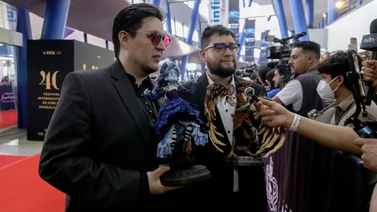Los hermanos Ambriz estuvieron presentes en el Festival Internacional de Cine en Guadalajara.