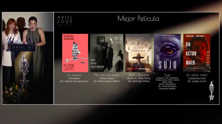 “Pedro Páramo” encabeza la lista de nominaciones para la edición 67 de la gala de los Premios Ariel. FOTO EE: ESPECIAL.