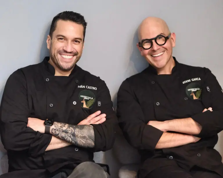Eddie Garza e Iván Castro.