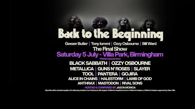 Foto: Black Sabbath redes sociales oficiales