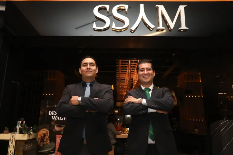 Álvaro Márquez y Marco Pizarro, gerentes de SSAM. Foto Rosario Servin / Branded Content