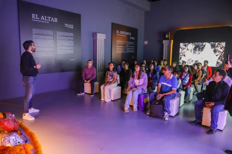 FRIDA KAHLO: LA BIOGRAFIA INMERSIVA, EXPERIENCIA SUSCRIPTORES DEL CLUB EL ECONOMISTA . FOTO : HUGO SALAZAR / EL ECONOMISTA