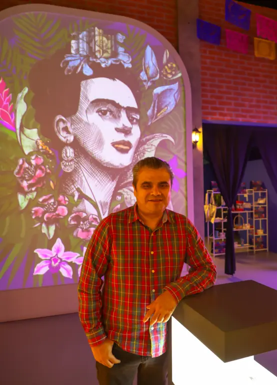 FRIDA KAHLO: LA BIOGRAFIA INMERSIVA, EXPERIENCIA SUSCRIPTORES DEL CLUB EL ECONOMISTA . FOTO : HUGO SALAZAR / EL ECONOMISTA