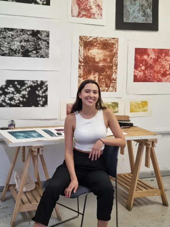 Sofía Alrich Veytia, artista.