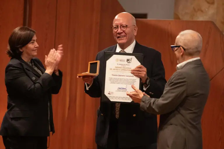Vicente Quirarte. Foto: Cortesía INBAL