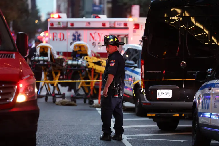 Tiroteo en Manhattan, Nueva York.