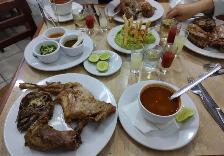 Comida en las cantinas