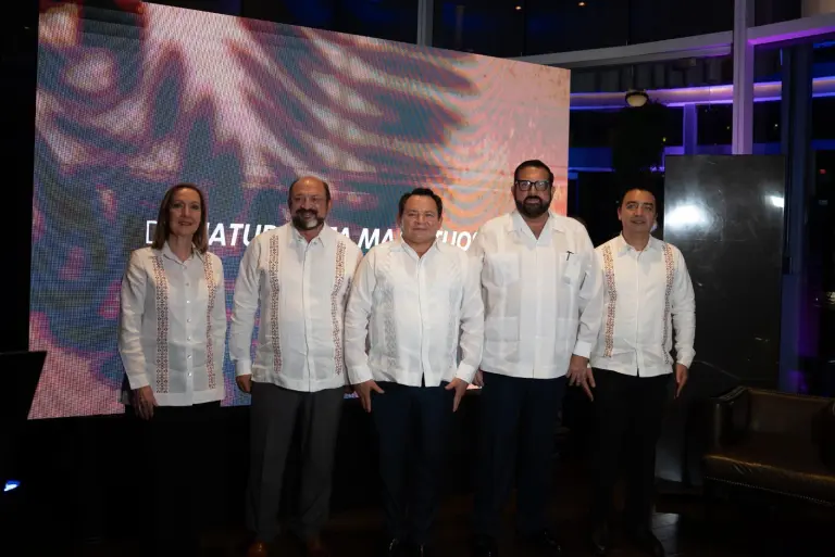 Presentación de la campaña "Santuario Maya" por parte del estado de Yucatán-.