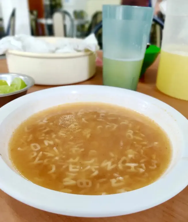 Sopa de pasta