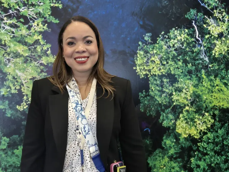 Carolina Pérez, Directora de la Oficina de Promoción Turística de República Dominicana en México en IBTM Americas 2025.