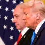 Benjamin Netanyahu, primer ministro de Israel y Donald Trump, presidente de Estados Unidos.