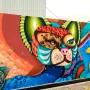 El mural de Riesk puede apreciarse en Palmas 292, Ciudad Industrial, Veracruz, Veracruz. Foto EE: Cortesía.